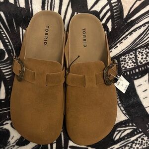 Torrid Tan Suede Slip-On Shoes